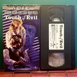 Touch of Evil VHS 1998 Orson Welles Janet Leigh Charlton Heston Marlene Dietrich